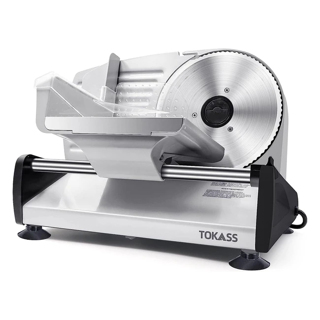 Trancheuse lectrique Tokass pour jambon saucisson pain viande etc - lame 