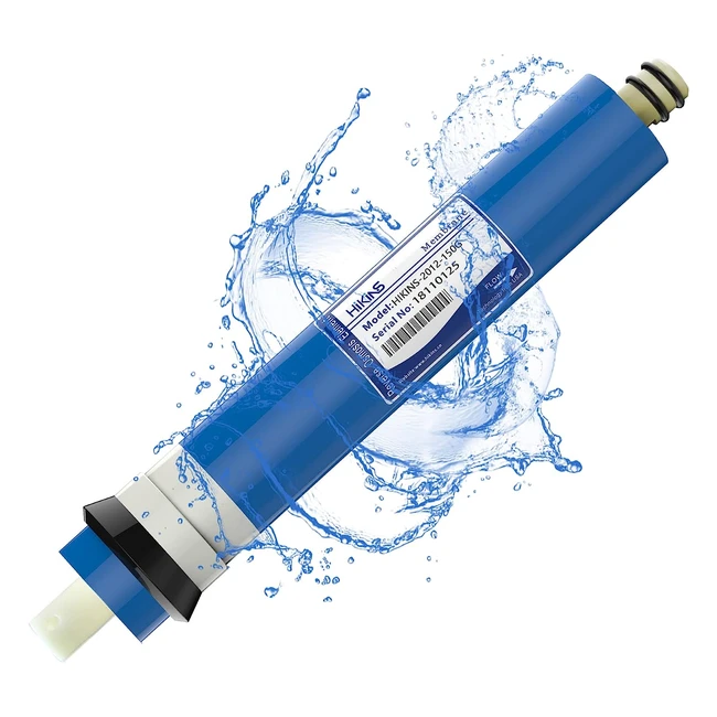 Membrana de Osmosis Inversa Hikins 150GPD RO - Agua Pura y Saludable