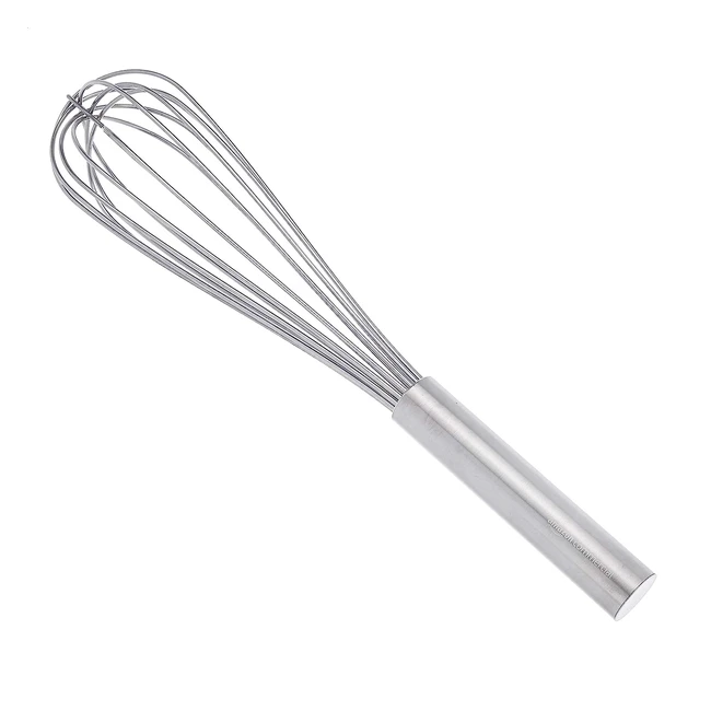 Frusta in Acciaio Inox 356 cm - AmazonCommercial Resistente e Versatile per la 
