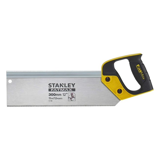 Sierra de Costilla Stanley Fatmax 300mm - Ref 217199 - Hoja Anticorrosin y Di