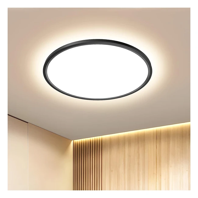 Plafoniera LED moderna 36W per bagno e soggiorno - Otren 3240lm