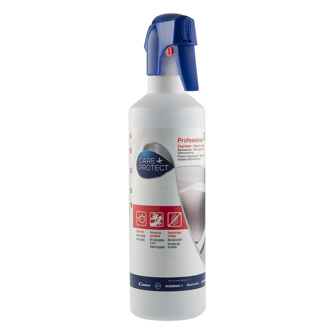 Desengrasante Universal Care Protect para Placas de Inducción - Elimina Suciedad y Manchas en un Instante - 500ml