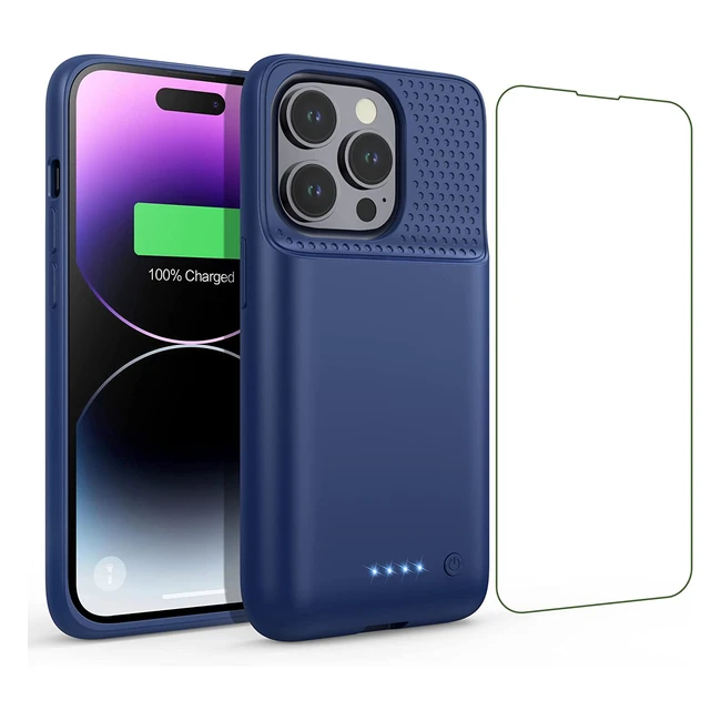 Funda batería iPhone 14 Pro 7200mAh - Ultra-capacidad y recargable