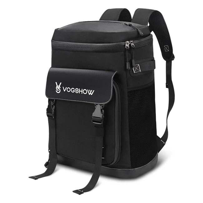 Vogshow 30L Large Cooler Backpack - Insulated Picnic Hamper with Padded Interior, Ideal for Camping, BBQ, and Beach