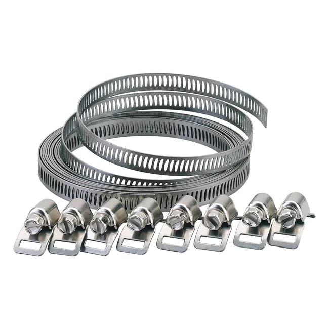 Lot de colliers de serrage pour tuyau 8 mm Draper 55591 - Grande Bretagne - Band