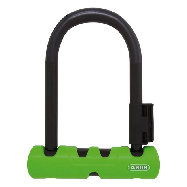 Antirrobo ABUS 410 SH34 para bicicletas - NegroVerde 14cm