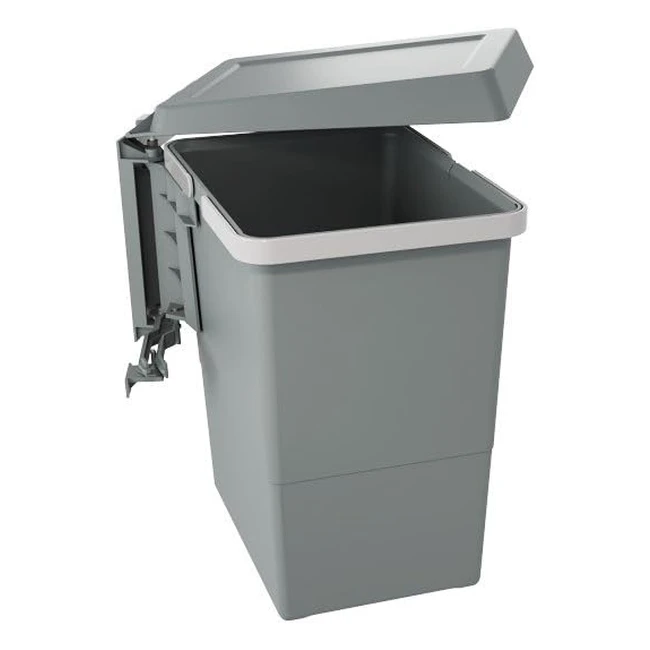 Cubo de Basura Automtico Elletipi PBN ASG34Linea Swing 20 - Gran Capacidad 18L