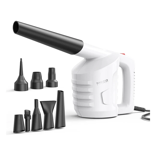 Soplador de Aire MECO de Alta Presión para Limpieza de PC y Electrónicos - Reemplaza Latas de Aire Comprimido