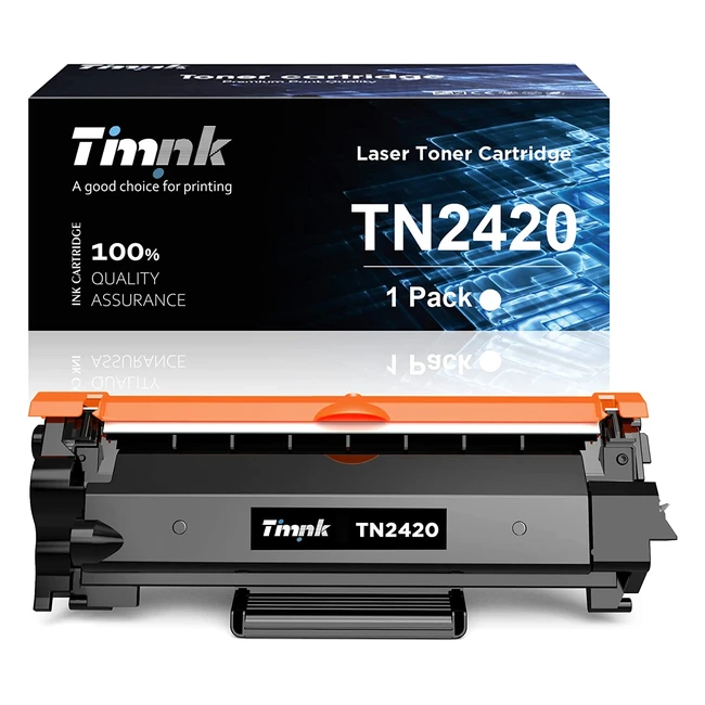 Cartucho de tóner Timink TN2420 para Brother MFC L2710DW - Negro