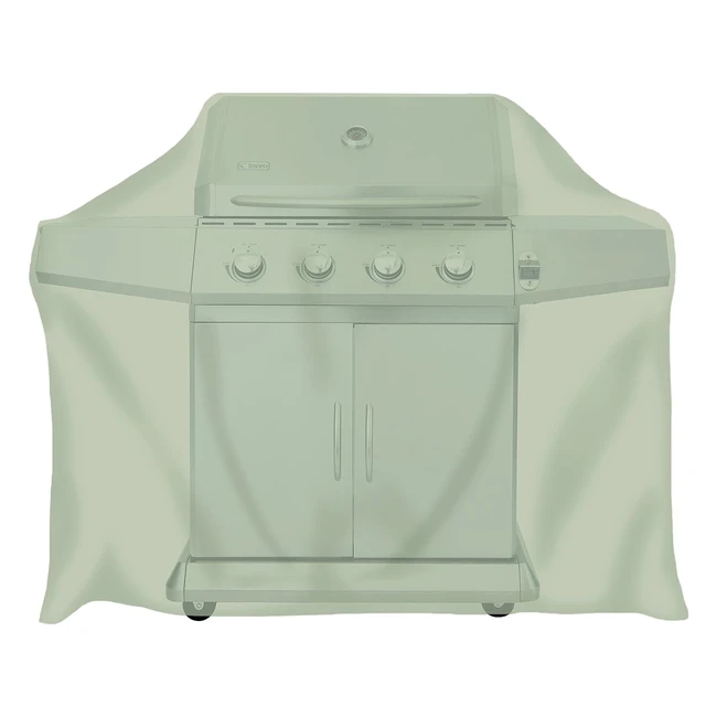 Funda Universal Tepro 8605 para Barbacoa de Gas Grande - Resistente al Agua y Rayos UV