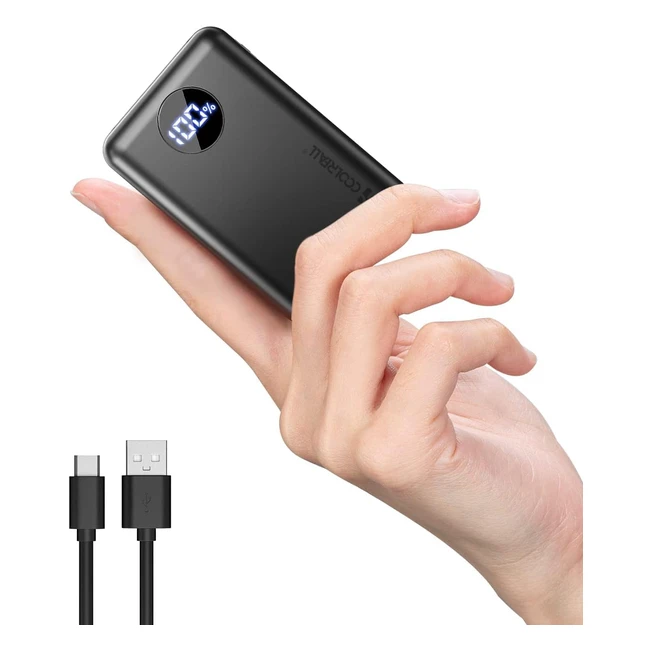 Coolreall Powerbank 20000 mAh - 225 W Fast Charging - PD & QC40 - USB-C - iPhone Samsung Huawei Xiaomi iPad Switch