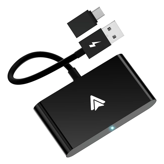 Adaptador Android Auto Inalámbrico - Convierte tu cableado OEM en inalámbrico - Compatible con autos producidos 2016-2023 - Android 11.0