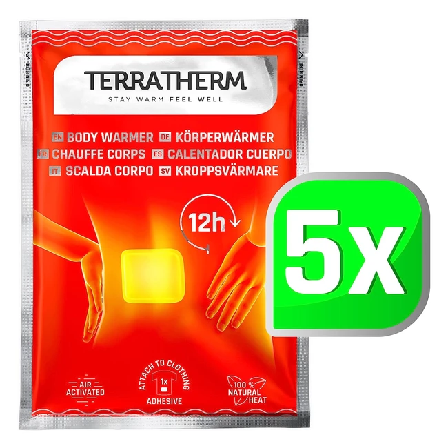 Wrmepflaster fr Rcken Nacken und Schulter - 12h tiefenwrmend selbstkle