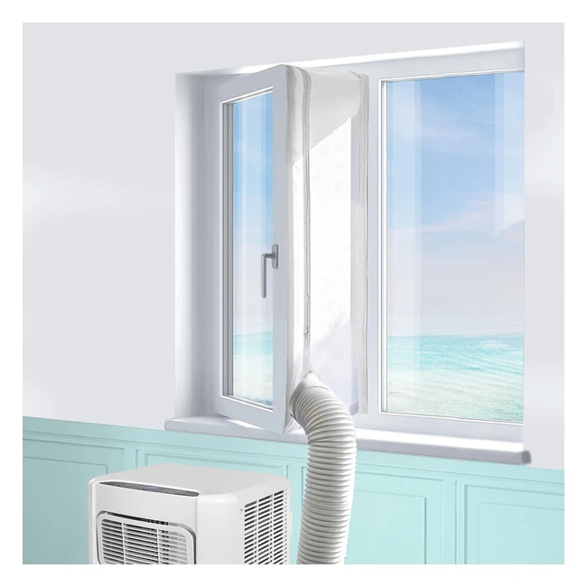 Machineya Window Seal for Portable Air Conditioner - Blocks Warm Air Increases 