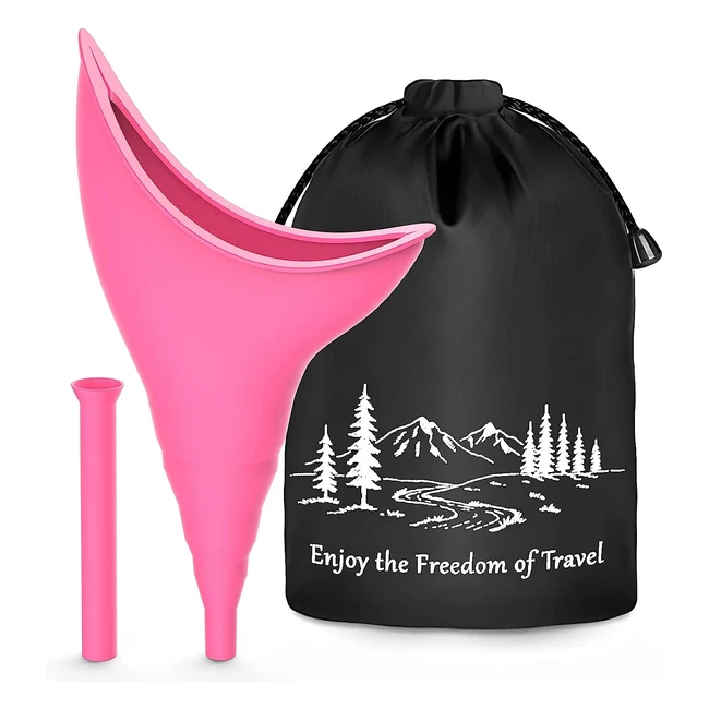 Uneedme Urinoir Féminin pour Festival et Camping - Réutilisable et Portable pour Femme
