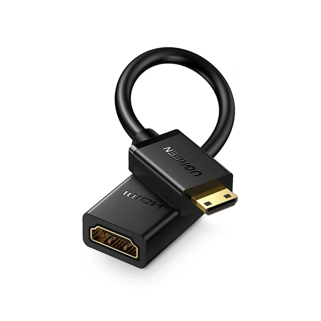 UGREEN HDMI 14V Mini Kabel mit Ethernet, 3D, 4K für Kameras, Camcorder, MP3-Player und HDTVs