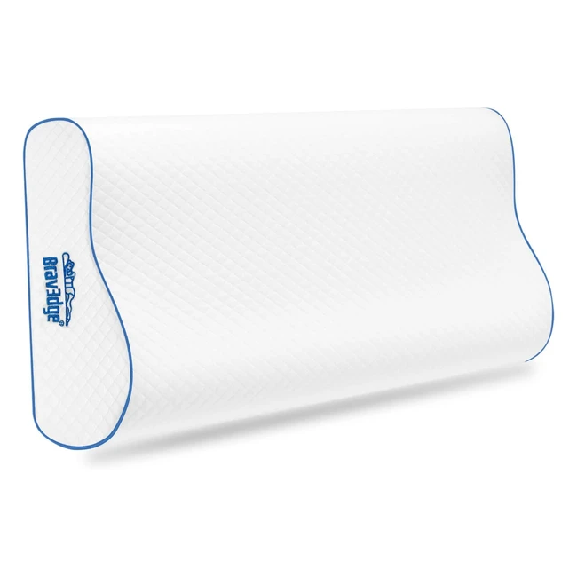 Cuscino cervicale Bravedge in memory foam antiacaro e traspirante