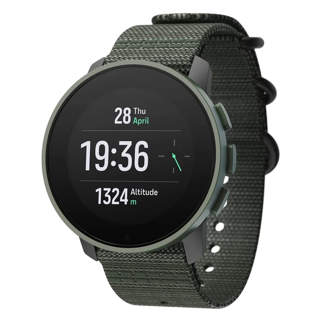 Suunto 9 Peak - Orologio GPS multisport con batteria ultra-duratura e monitoraggio cardiaco al polso