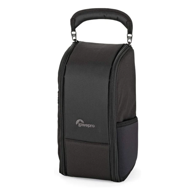 Etui pour objectifs Lowepro LP37178 noir - Stockage temporaire de 2 objectifs, poignée ergonomique, fixation Sliplock