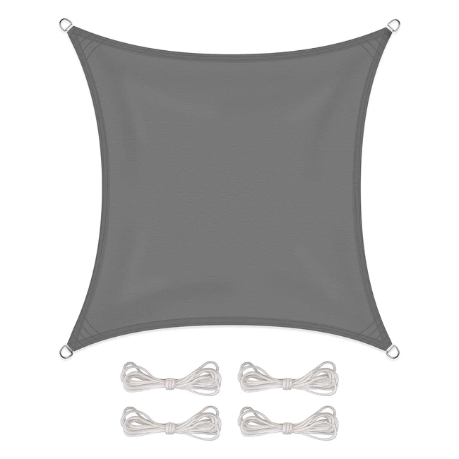 Celinasun Schattensegel HDPEPES UV-Schutz mit Befestigungsseilen - Sonnenschutz