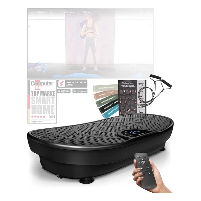 Sportstech VP250 Vibration Plate - Fat Burner  Muscle Builder - 180 Levels - 71