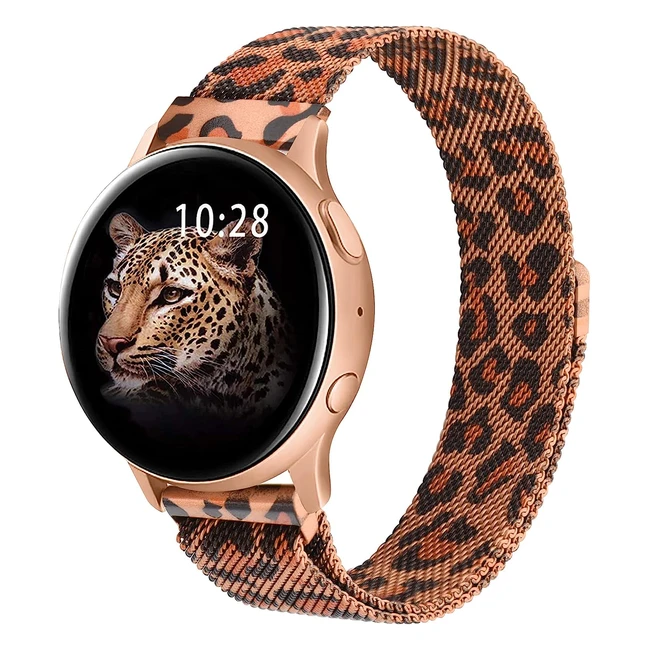 Bracelet Oumida pour Samsung Galaxy Watch - Acier Inoxydable - Compatible avec Watch 3, 4, 5, Active et Classic