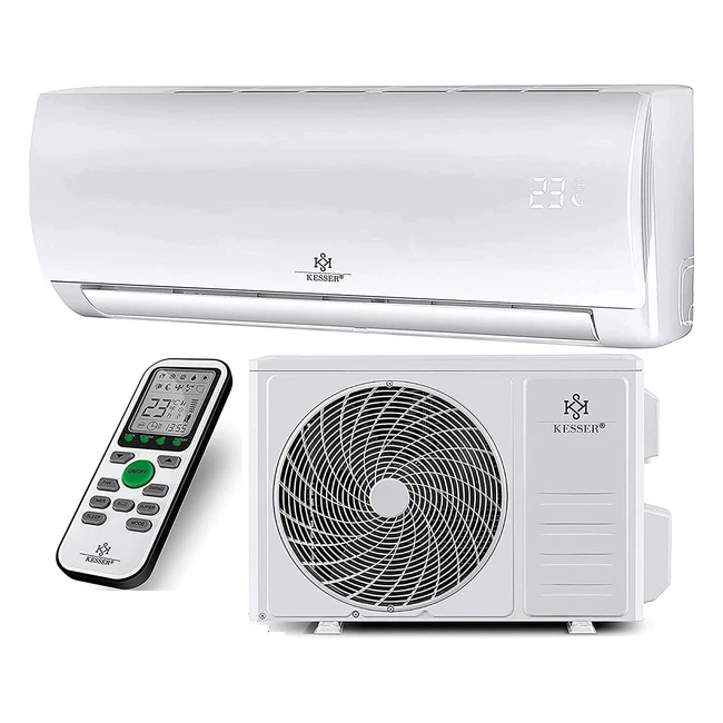 Climatiseur Kesser Set Rversible avec Wifi et Fonction ChauffageRefroidisseme