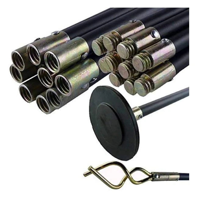 Kit de débouchage Rolson Tools 60967 - 12 pièces - Grande-Bretagne