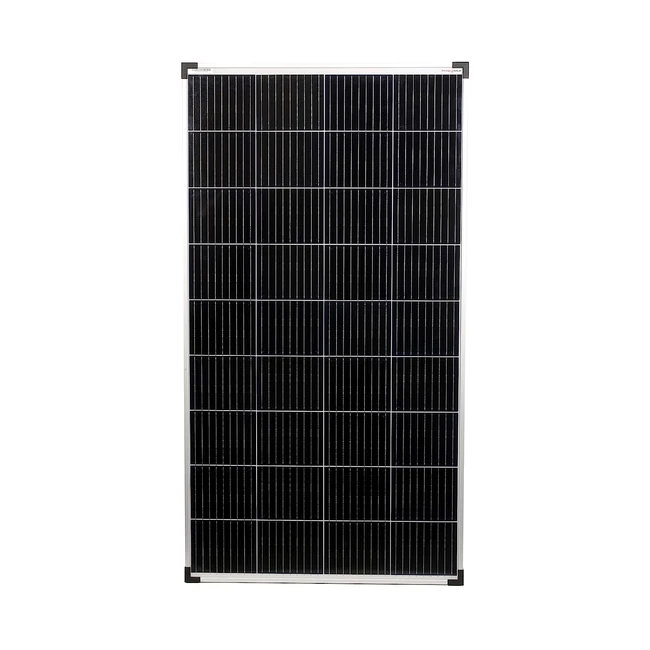 Genießen Sie Solar Mono 150W 12V Monokristallines Solarpanel - Ideal für Wohnmobil, Gartenhaus und Boot