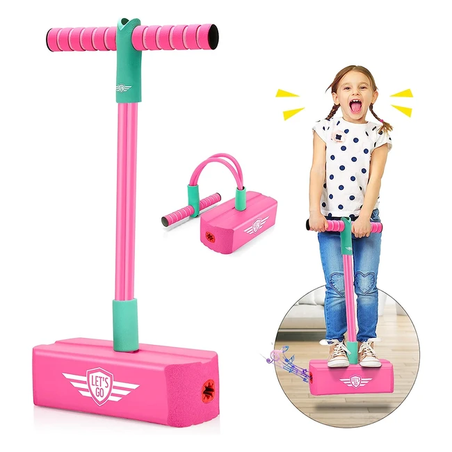 Pogo Stick para Niños Faentwc - Espuma Suave - Seguro y Duradero