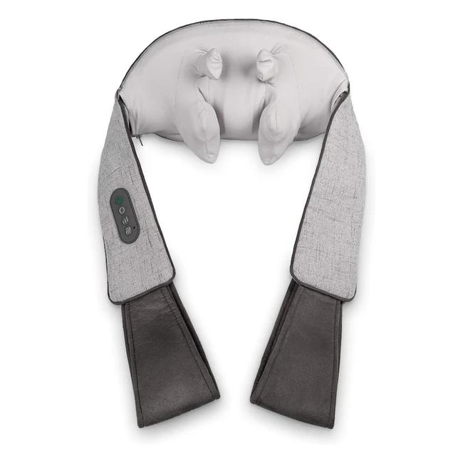 Medisana NM 890 Shiatsu-Nackenmassagegerät mit Wärmefunktion, 3 Geschwindigkeiten, 2 Massagearten - Entspannung für Schulter und Nacken