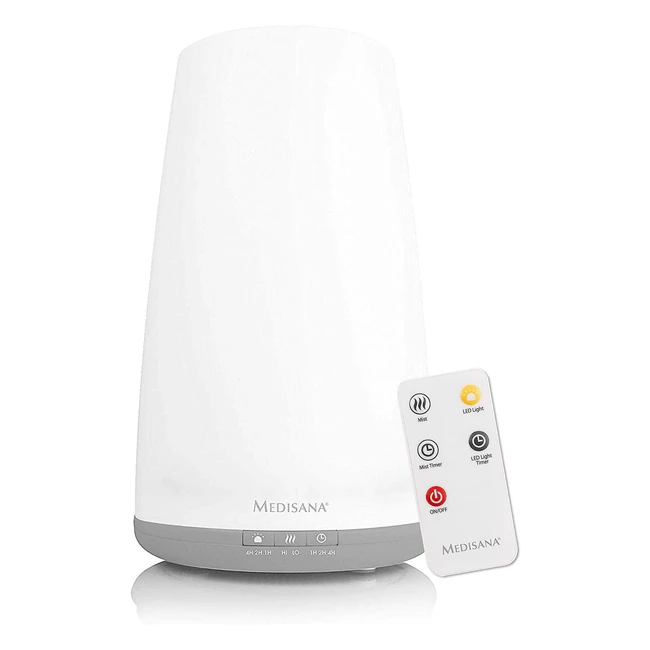 Medisana AH 670 Luftbefeuchter Ultraschall mit Aromafach und Vorheizfunktion - 1