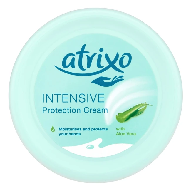 Atrixo Intensive Protection Hand Cream - Pack of 3 (200ml) with Aloe Vera