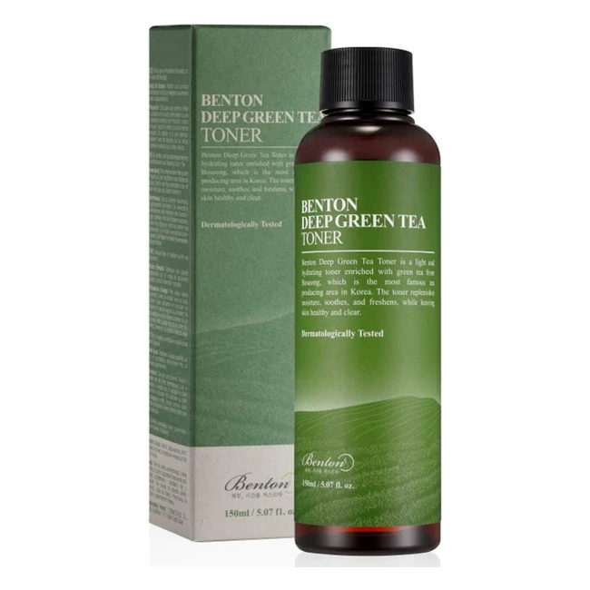 Tonico al Tè Verde Benton per pelle sensibile e grassa - 150ml