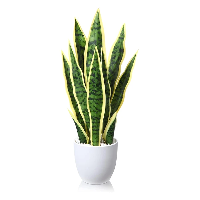 Plante Artificielle Soguyi Areca Palmier 40cm - Décoration Moderne pour Maison, Salle de Bain et Cuisine