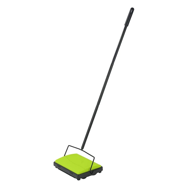 Barredora de Alfombras Maximex - Recoge Suciedad en Segundos - Ahorra Espacio - Verde