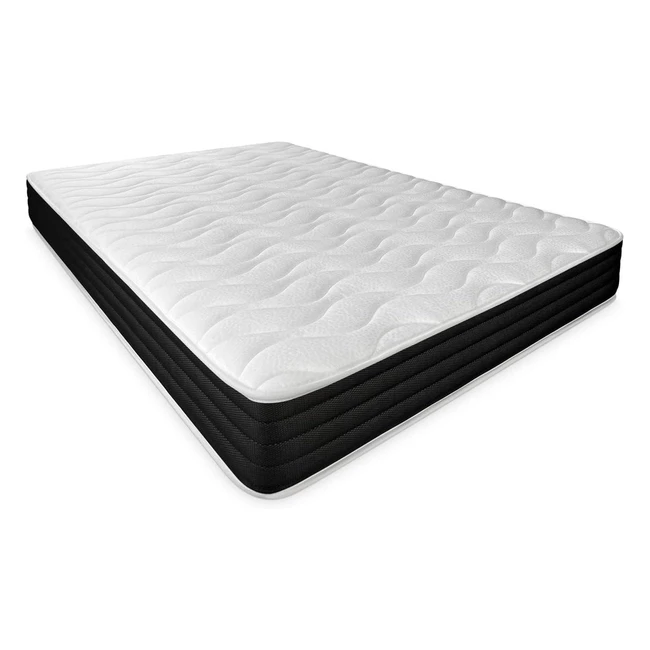 Colchón viscoelástico Durmete Online 90x190, firmeza media-alta, reversible invierno/verano, 20cm grosor