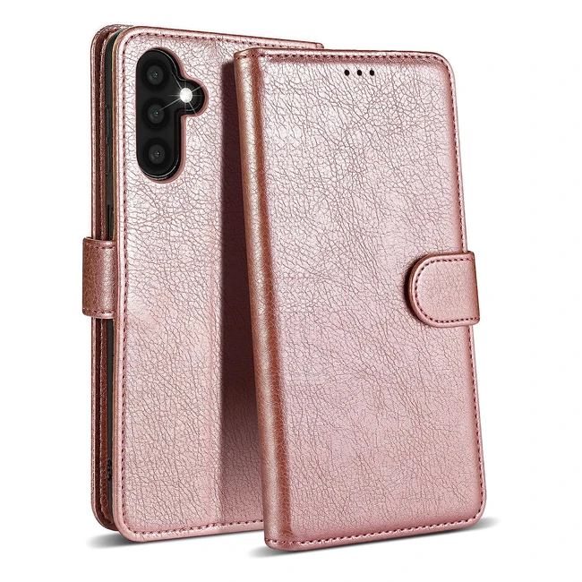 Custodia Portafoglio in Pelle Premium per Samsung Galaxy A14 - Protezione RFID - Slot per Carte e Denaro