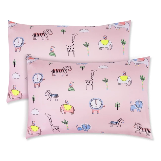 Vicloon Baby Toddler Pillowcase 2 Pack 100 Cotton Pillow Cover Cot Bed Pillow P