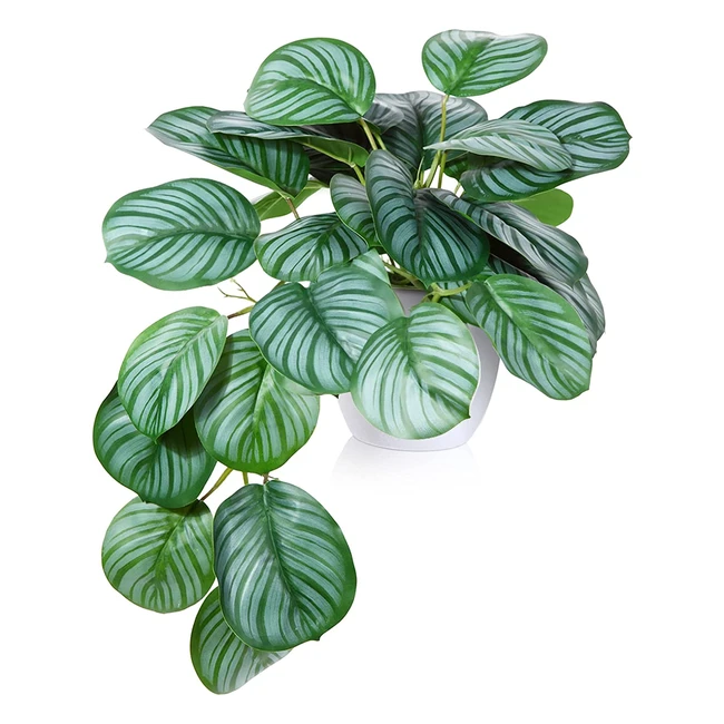 Plante Artificielle Intérieur 50cm - Décoration Moderne pour Bureau, Maison, Hôtel, Cuisine, Jardin - Pack 1