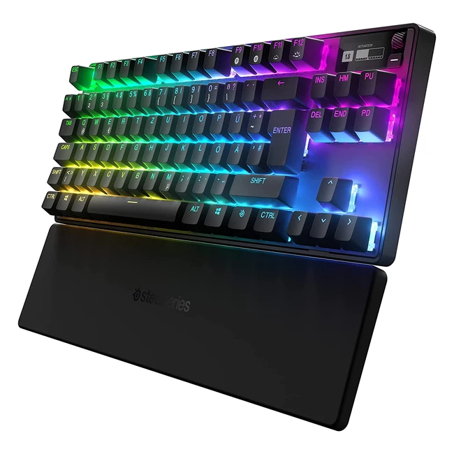 SteelSeries Apex Pro TKL Wireless 2023 Mechanische Gamingtastatur - Weltweit schnellste Tastatur