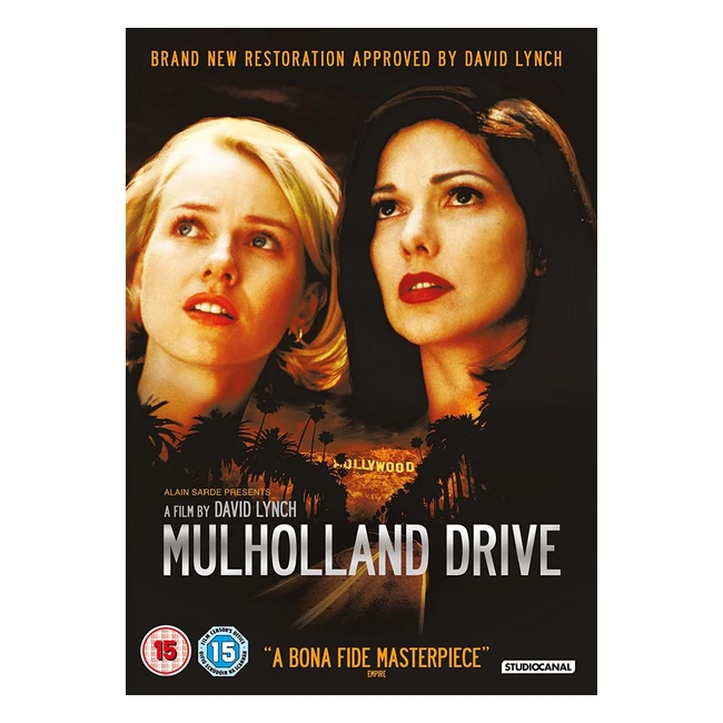 Mulholland Drive Restaurada Digitalmente 2 DVD Edición Reino Unido - ¡Envío Gratis!