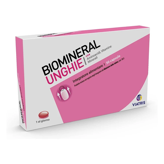 Integratore Alimentare Rinforzante Unghie - Biomineral 30 Compresse