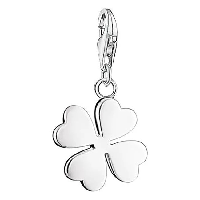 Colgante Charm Thomas Sabo Trébol Plata de Ley 925