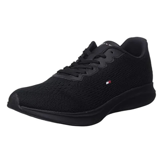 Tommy Hilfiger Herren Laufschuhe Schwarz 44 EU - Top Qualität