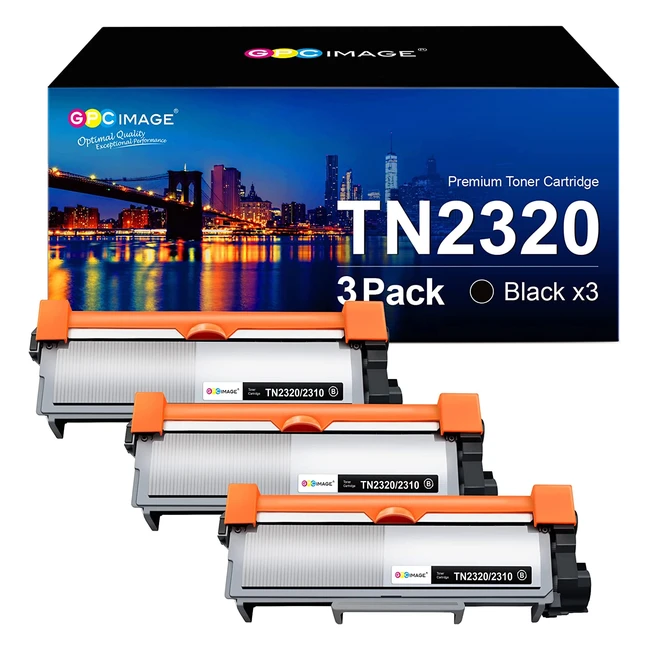 Cartuchos de tóner compatibles GPC Image TN2320 TN2310 para Brother HLL2340DW HLL2360DN