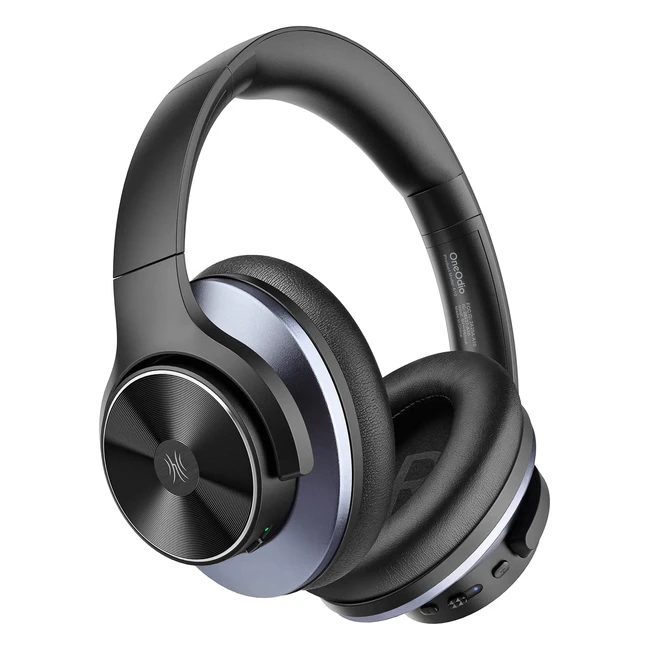 Oneodio A10 Hybrid Wireless Noise Cancelling Headphones - 45 Hrs Playtime, Hi-Res Audio, Deep Bass