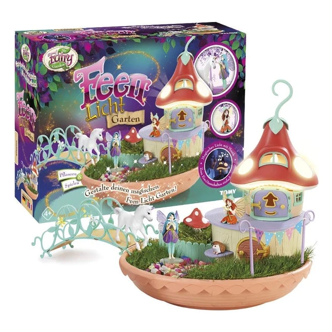 Set de Juego Fairy Garden Vicky y Elvie con Luz y Música