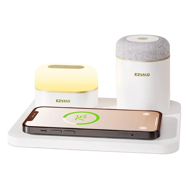 Chargeur sans fil 3 en 1 avec haut-parleur Bluetooth - EZVALO