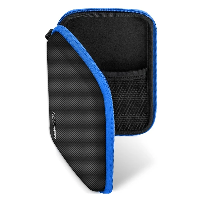 Funda deleycon Navi para dispositivos de navegación hasta 43.5 pulgadas - Azul